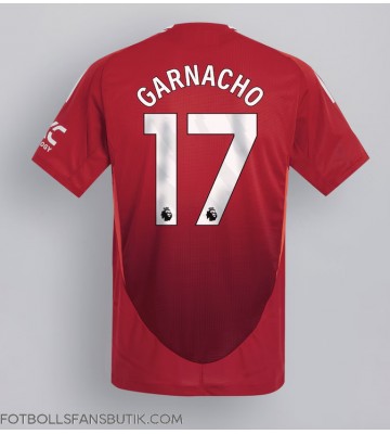 Manchester United Alejandro Garnacho #17 Replika Hemmatröja 2024-25 Kortärmad